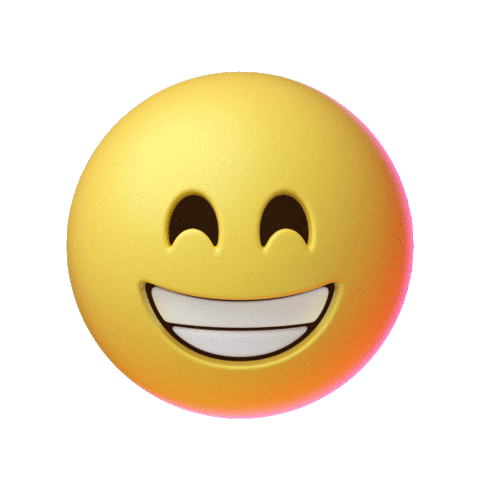 "happy" emoji