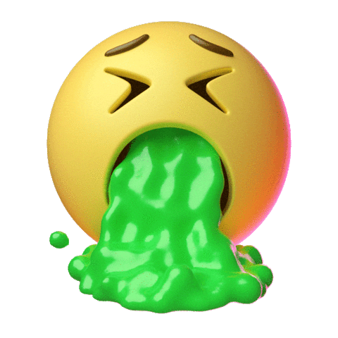 "sick" emoji